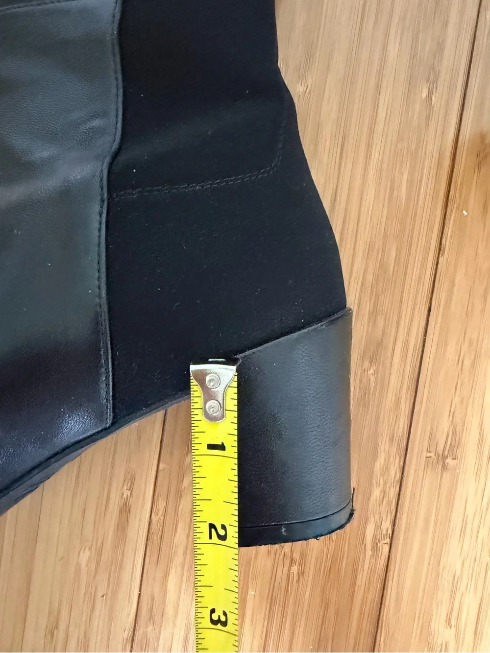Stuart Weitzman City Block Over-the-Knee Boots - Black Leather